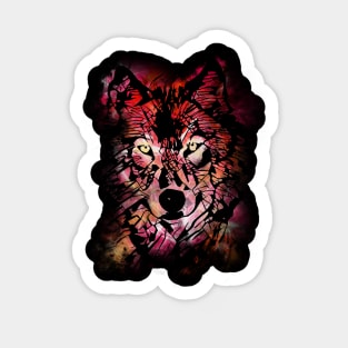 Wolf - Red Sticker